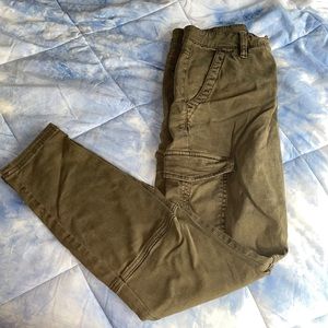H&M Green Skinny Cargo Jeans